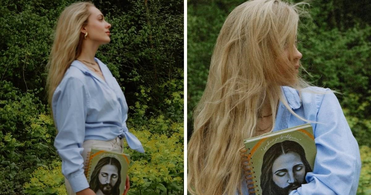 Albina Grčić pozirala s Isusovim likom: "Ti me inspiriraš"