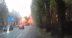VIDEO Ukrajinac na putu na posao snimio trenutak ruskog napada na plinaru u Dnjepru
