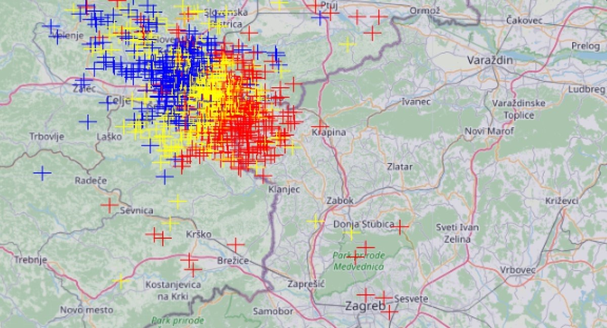 Veliko grmljavinsko nevrijeme u Sloveniji, približava se Zagrebu