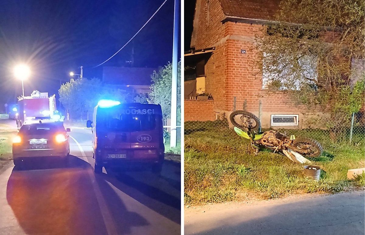 Mladić (22) u Podravini poginuo na neregistriranom motociklu