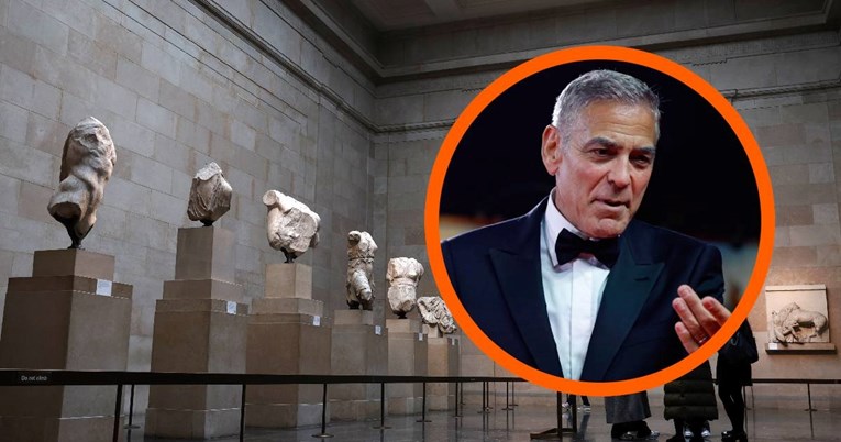 George Clooney uvjeren da će dijelovi friza s Partenona biti vraćeni Grčkoj