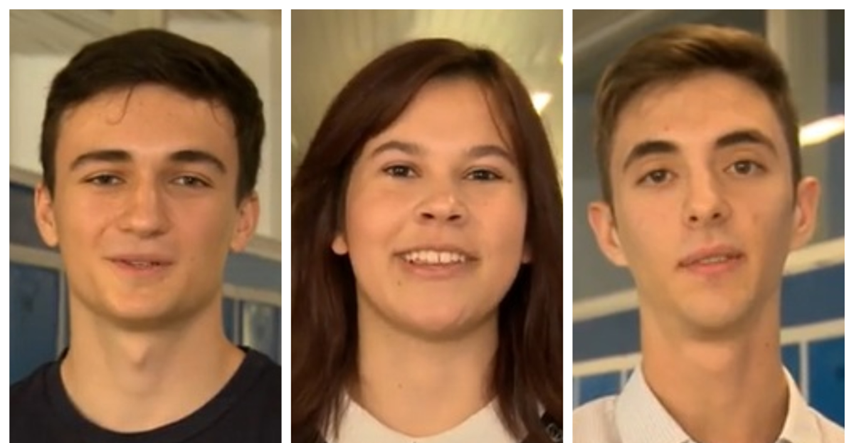 Idu u istu školu: Maja, Marijan i Luka ispite na državnoj maturi riješili bez greške