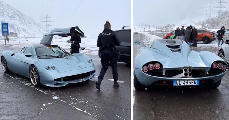 VIDEO Švicarski policajci zaustavili auto od 6.7 milijuna eura i zaplijenili ga