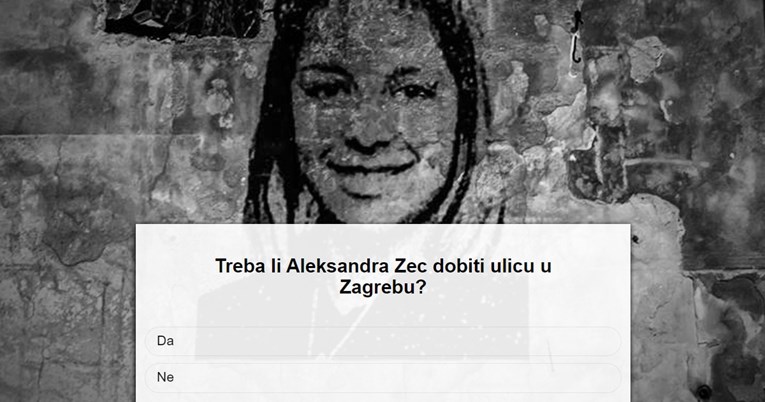 ANKETA Treba li Aleksandra Zec dobiti ulicu u Zagrebu?