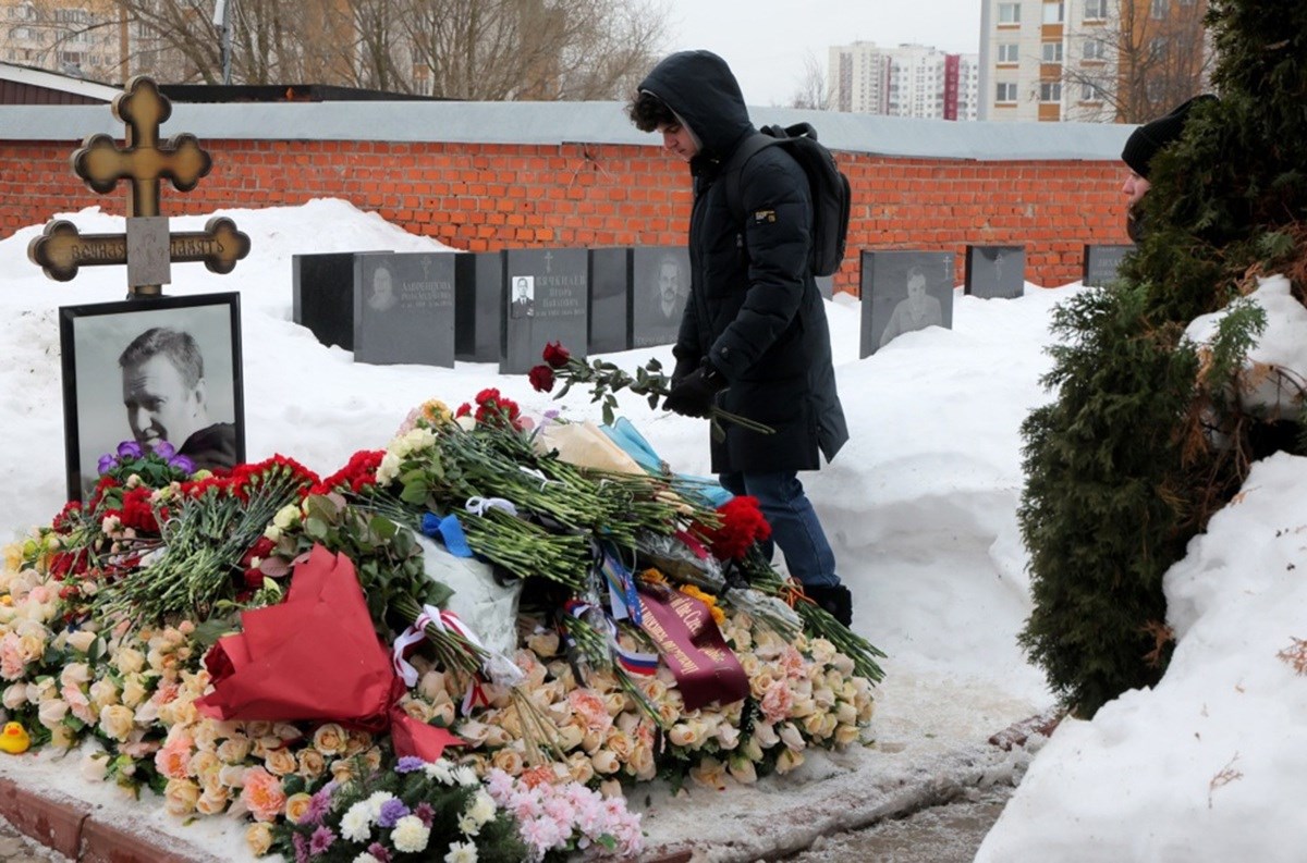 FOTO Pristaše Navaljnog obilježavaju drugu godišnjicu njegove smrti