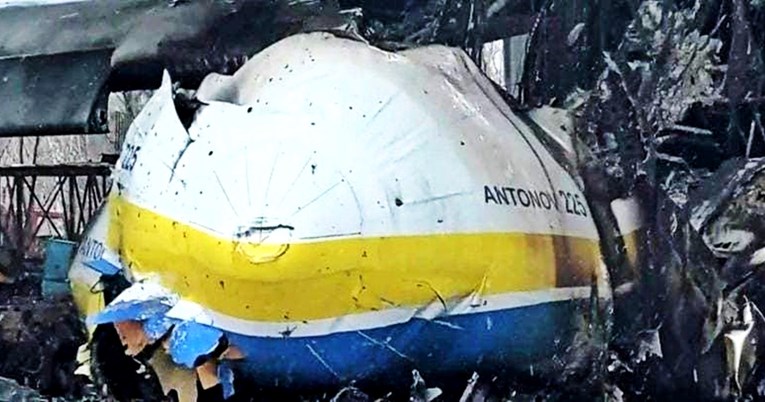 Ovako sad izgleda ukrajinski Antonov-225, najveći avion na svijetu. Skroz je uništen