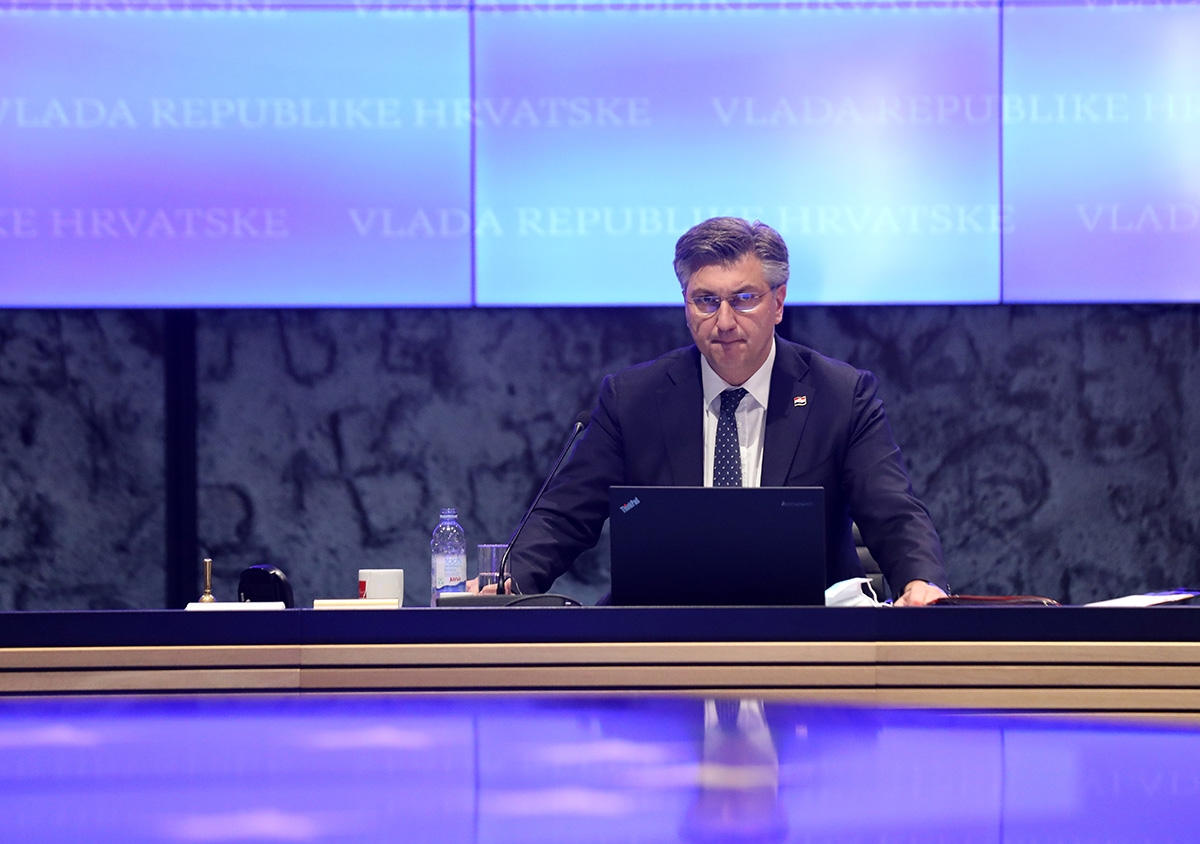 VIDEO Plenković na vladi o ukidanju mjera, cijenama goriva, padu drona...