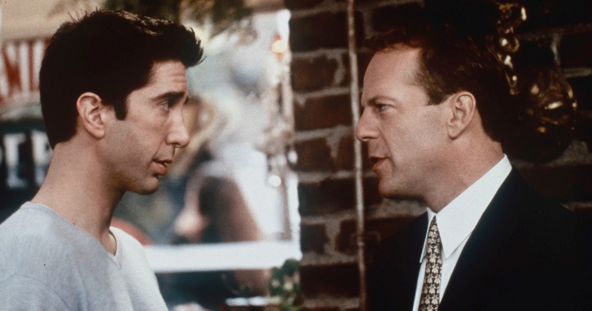 Bruce Willis igrao je gostujuću ulogu u seriji Prijatelji zato što je izgubio okladu