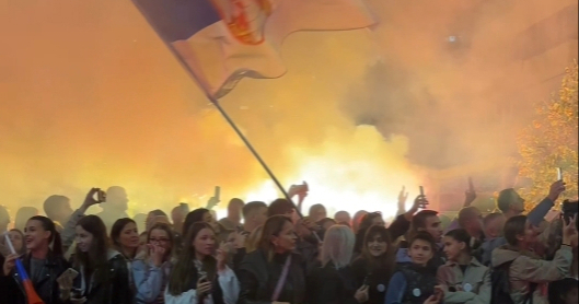 Studenti pješačili 400 km i 16 dana do Novog Sada. Pogledajte kako su ih dočekali