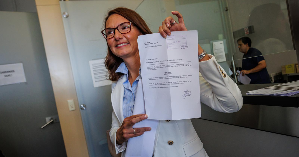 Grad Split zbog nezakonite suspenzije isplatio Đerek 7300 eura. Odmah ih je vratila