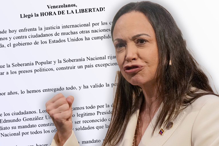 Machado objavila dramatičnu poruku: "Venezuela će biti slobodna, budite spremni"