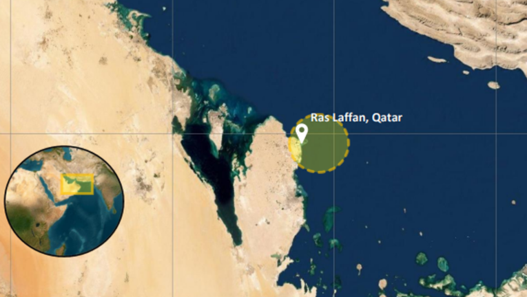 Projektil pogodio brod kod Katara