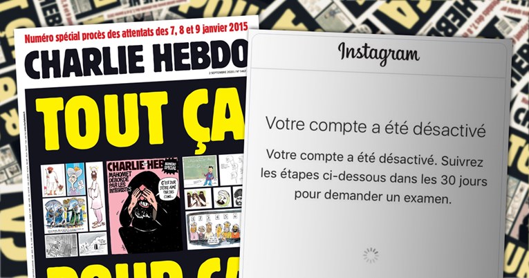 Instagram zbog karikatura Muhameda blokirao novinarke Charlie Hebdoa