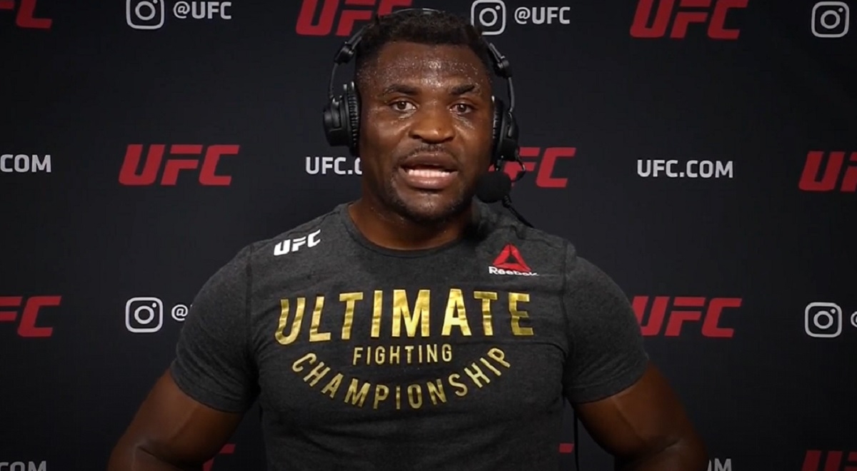 Ngannou odmah nakon borbe s Miočićem poslao poruku jednom od najvećih svih vremena