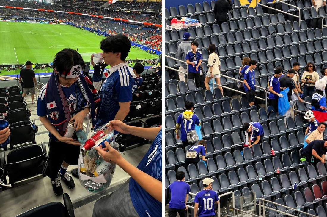 Nakon drame na terenu protiv Nizozemske, japanski navijači ostali čistiti stadion