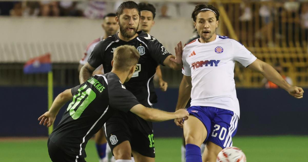 UŽIVO Hajduk promašio dvije velike prilike u lovu na play-off Konferencijske lige