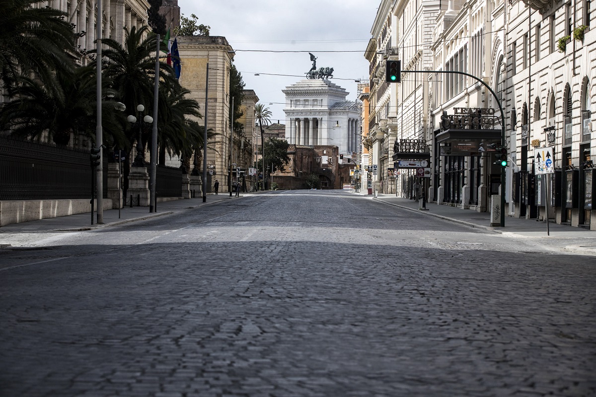 Rim je sablasno prazan: "Plaši me tišina"