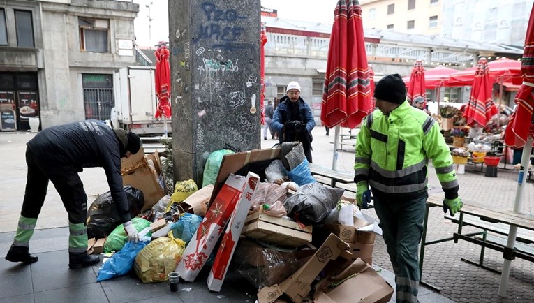 FOTO Pokupljen dio smeća iz centra Zagreba