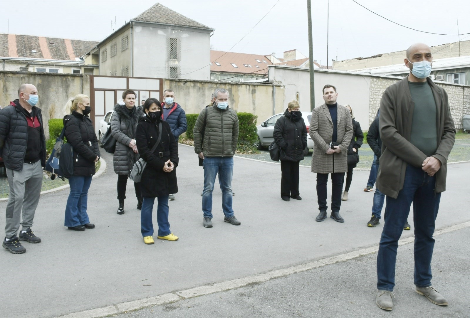 Zbog Zatvora u Sisku prosvjedovali pravosudni policajci i odvjetnici