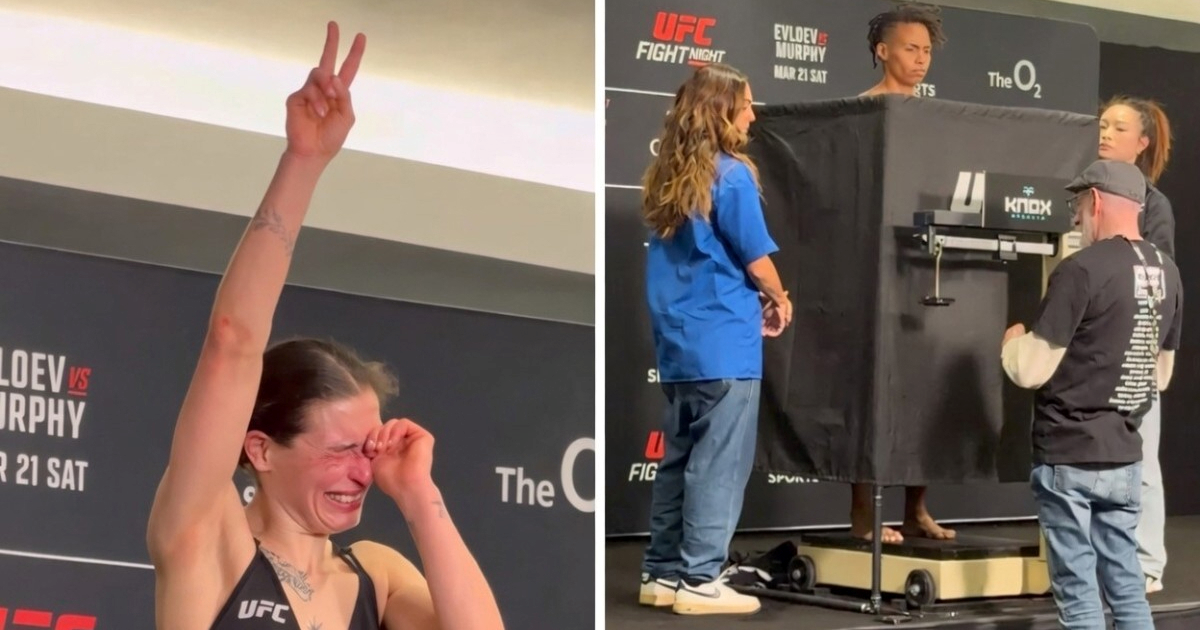 VIDEO Borkinja se rasplakala pred meč. Onda je njezina suparnica stala na vagu