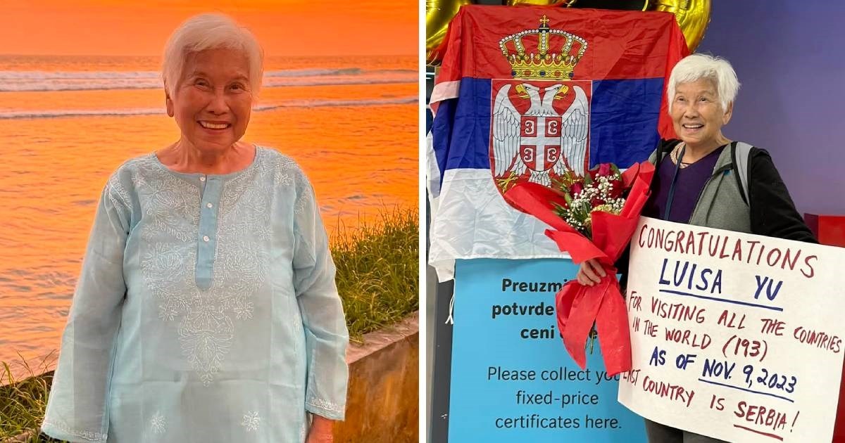 Filipinka (79) posjetila sve zemlje svijeta, otkrila je tri koje su joj najdraže