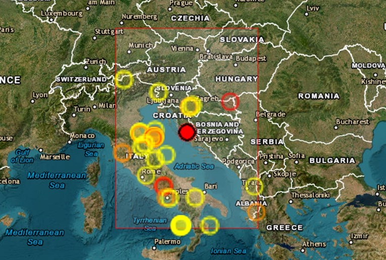 Potres magnitude 2.7 na zadarskom području