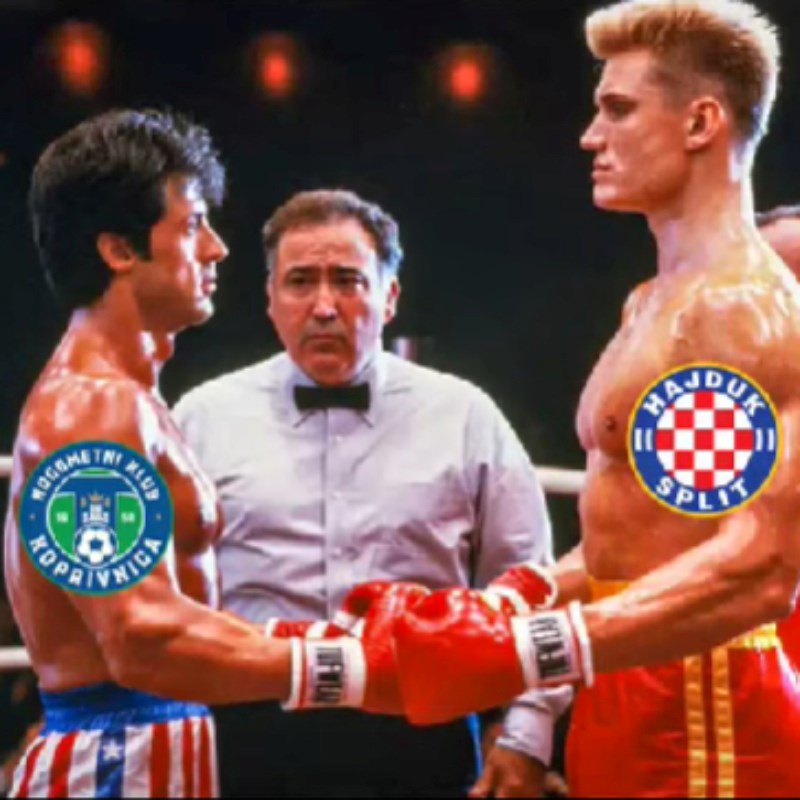 Koprivnica scenom iz Rockyja najavila utakmicu s Hajdukom: "Prilika za povijest"