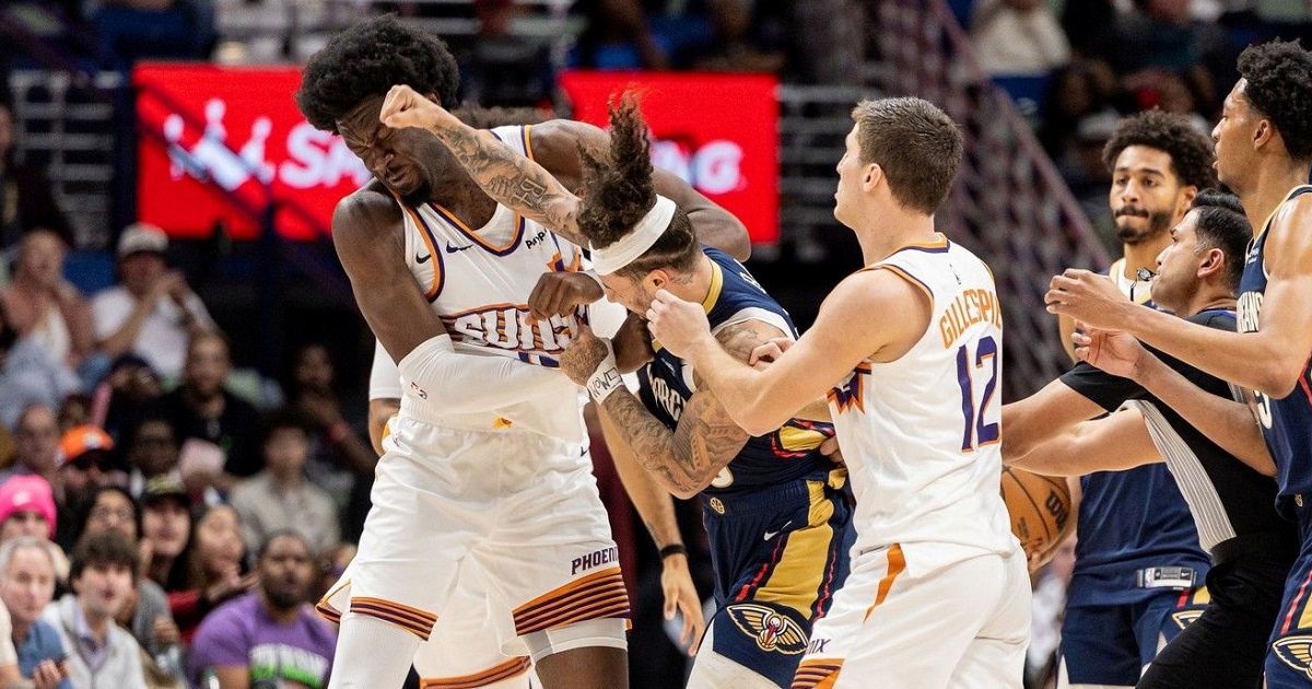 VIDEO Boksački obračun u NBA ligi. Šakom u glavu 33 centimetra višeg