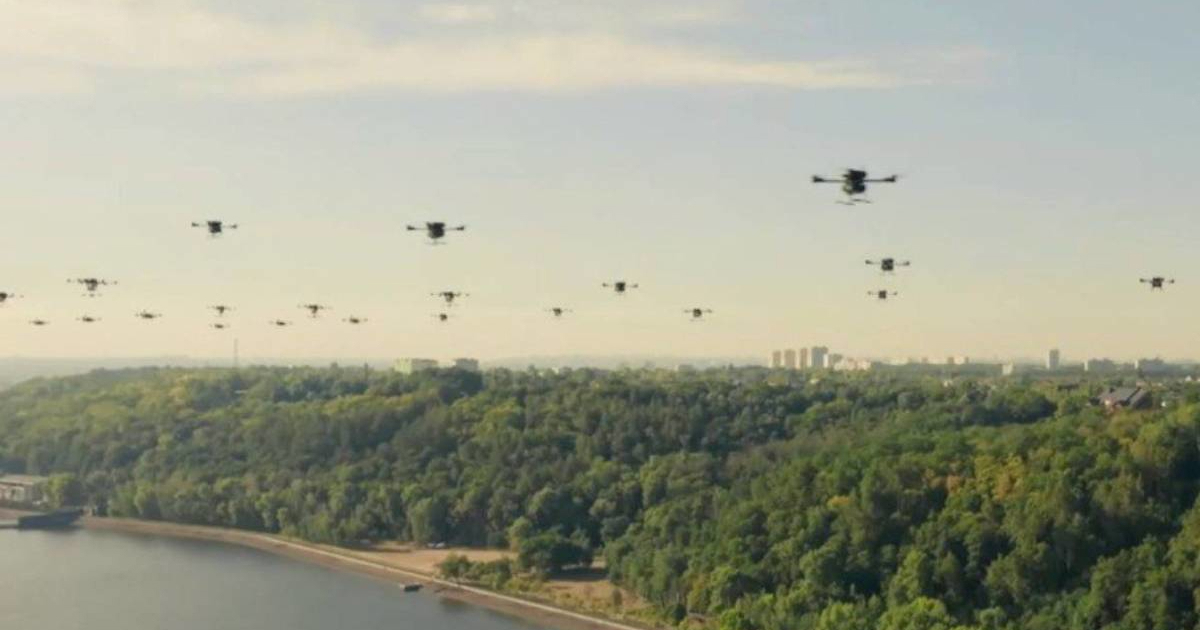 FOTO Ukrajina obilježila Dan neovisnosti paradom robota i dronova