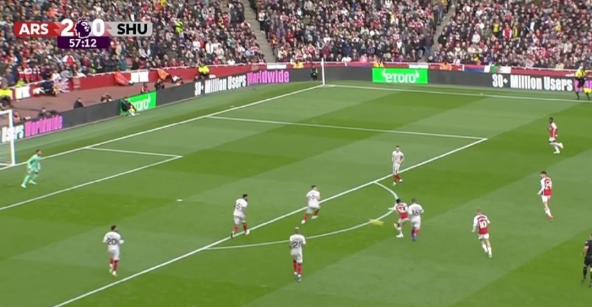 VIDEO Rezervni napadač Arsenala briljirao u pobjedi. Golčinom kompletirao hat-trick