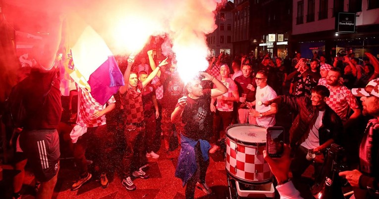 VIDEO Ludnica u Kopenhagenu. Pogledajte kakvu atmosferu su stvorili hrvatski navijači