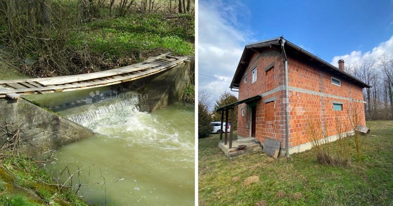 Pisarovina: Nedovršena kuća s prirodnim potokom privlači najviše interesa kupaca