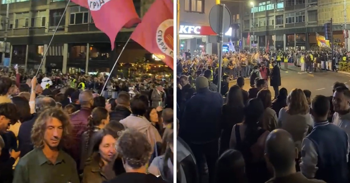 VIDEO Studenti danima pješačili prema Beogradu, dočekani uz pjesmu i crveni tepih