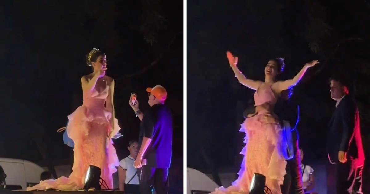 Miss Universe 2025. odbila napustiti pozornicu, odnio je tjelohranitelj