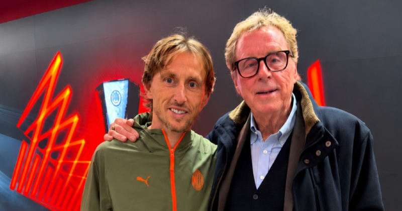 VIDEO Modrić susreo legendarnog engleskog trenera