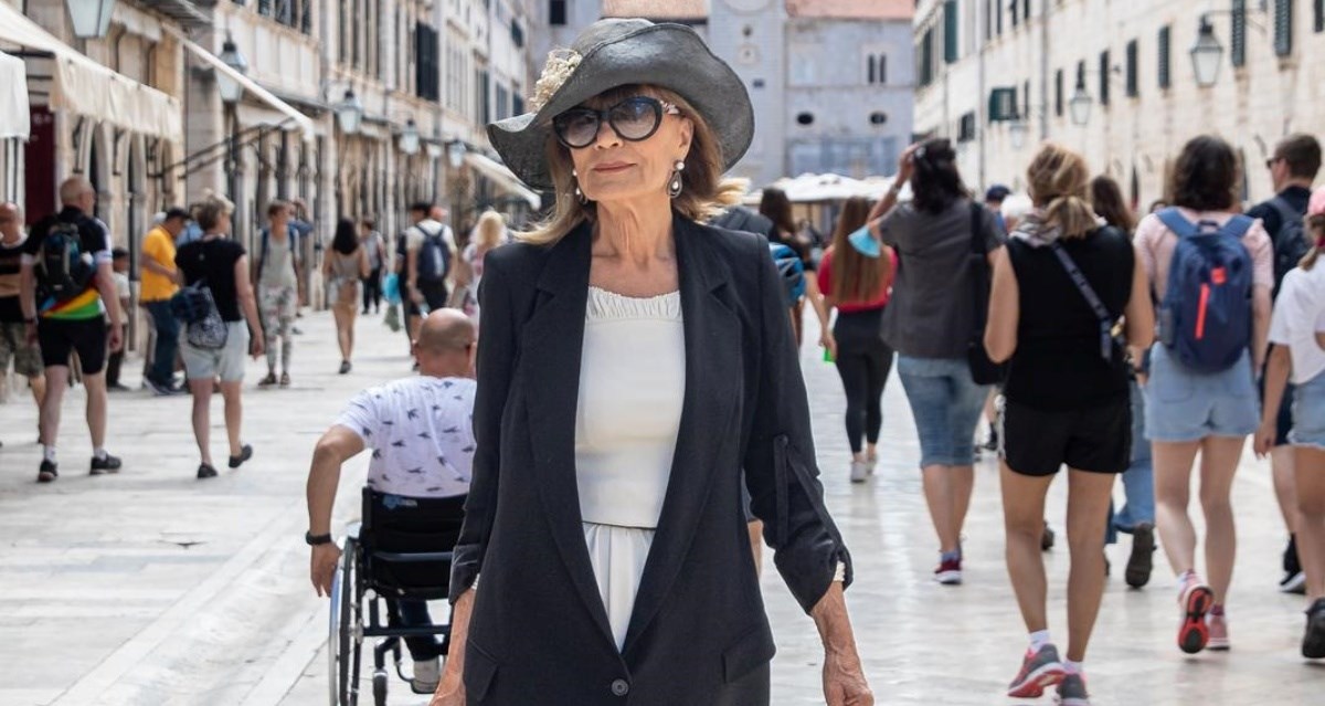 Cijeli Stradun danas je gledao u stajling poznate 78-godišnje Hrvatice