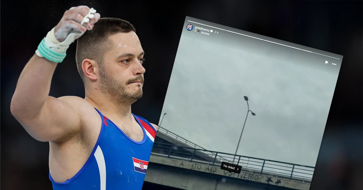 Tin Srbić objavio grafit iz Zagreba, Dinamo podijelio fotku