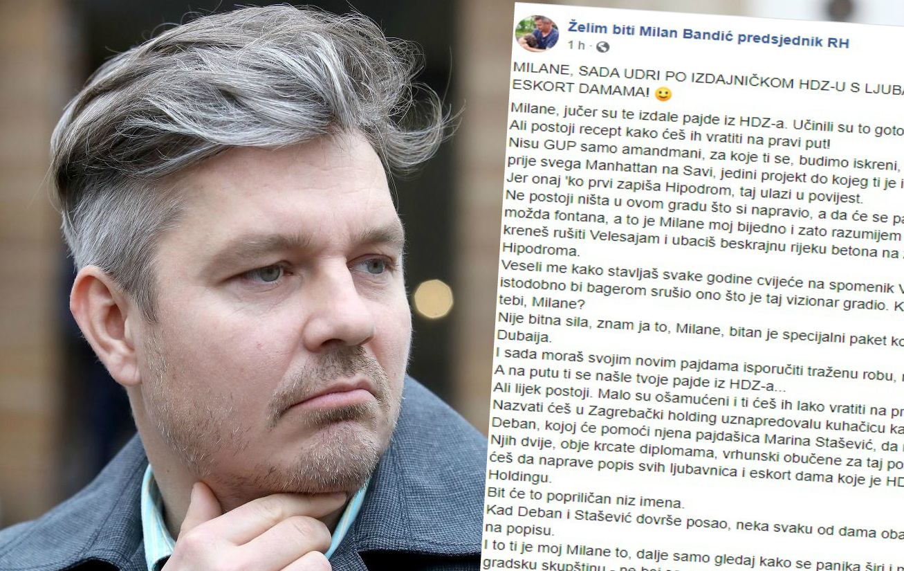 Juričan: Bandiću, napravi popis ljubavnica koje je HDZ zaposlio u Holdingu