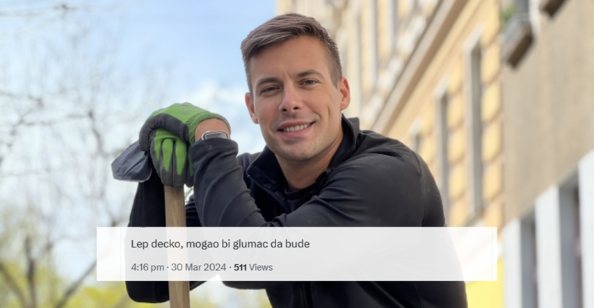Glumac koji radi na građevini zbog Vučića objavio sliku. Komentar ispod nasmijao sve