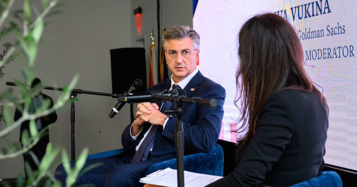 Plenković u SAD-u hvalio gospodarski napredak Hrvatske