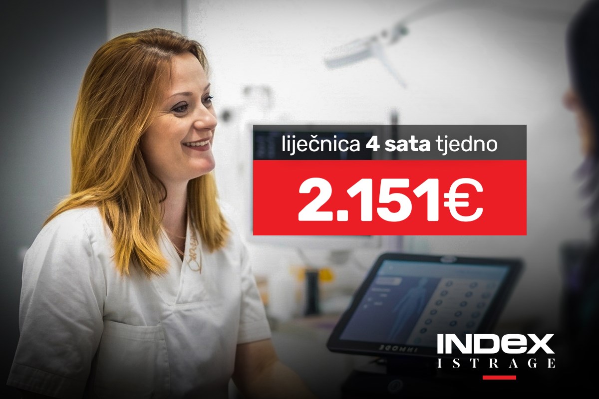 Državna tajnica ima više od 2000 eura za 4 sata tjednog rada u bolnici. Kako?