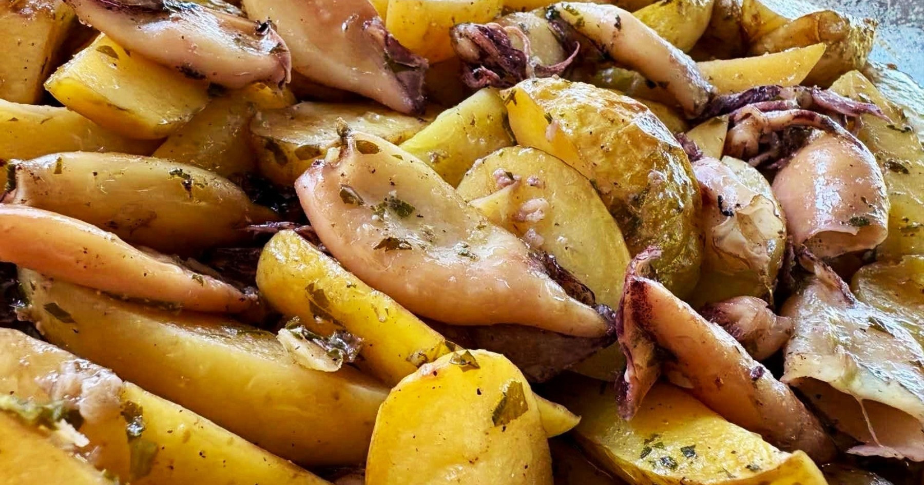 Lignje s krumpirom - top ručak za koji većinu posla odradi pećnica