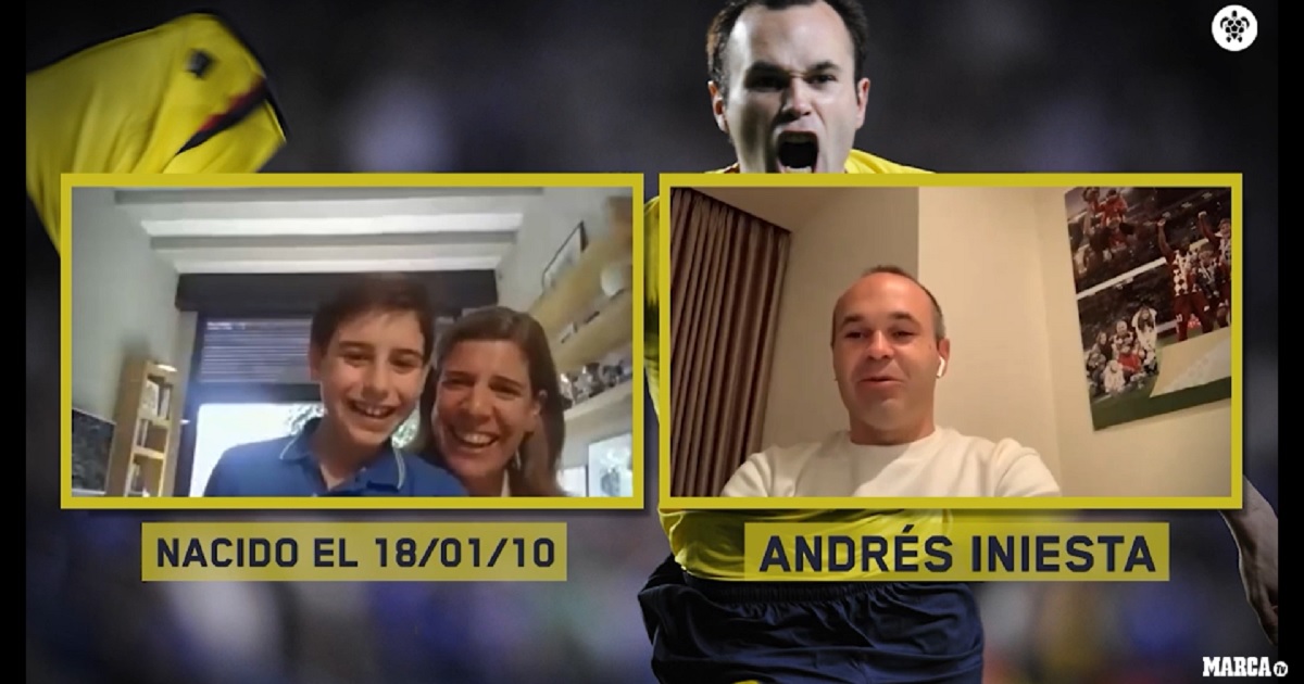 Iniesta je nazvao djecu čijem je začeću "asistirao" kad je zabio protiv Chelseaja