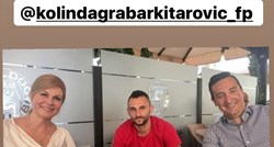 Tomislav Madžar na fotki s Brozovićem označio stranicu koja sprda Kolindu