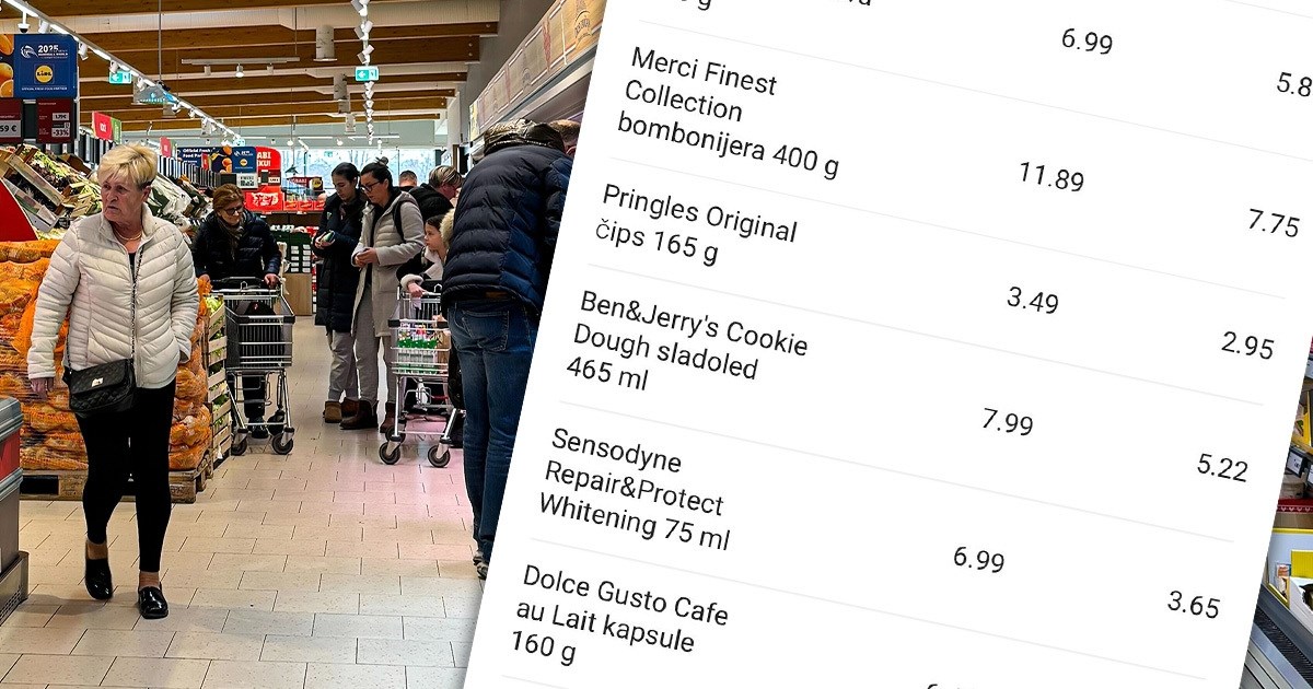 Usporedili smo cijene 25 proizvoda u Švedskoj i Hrvatskoj