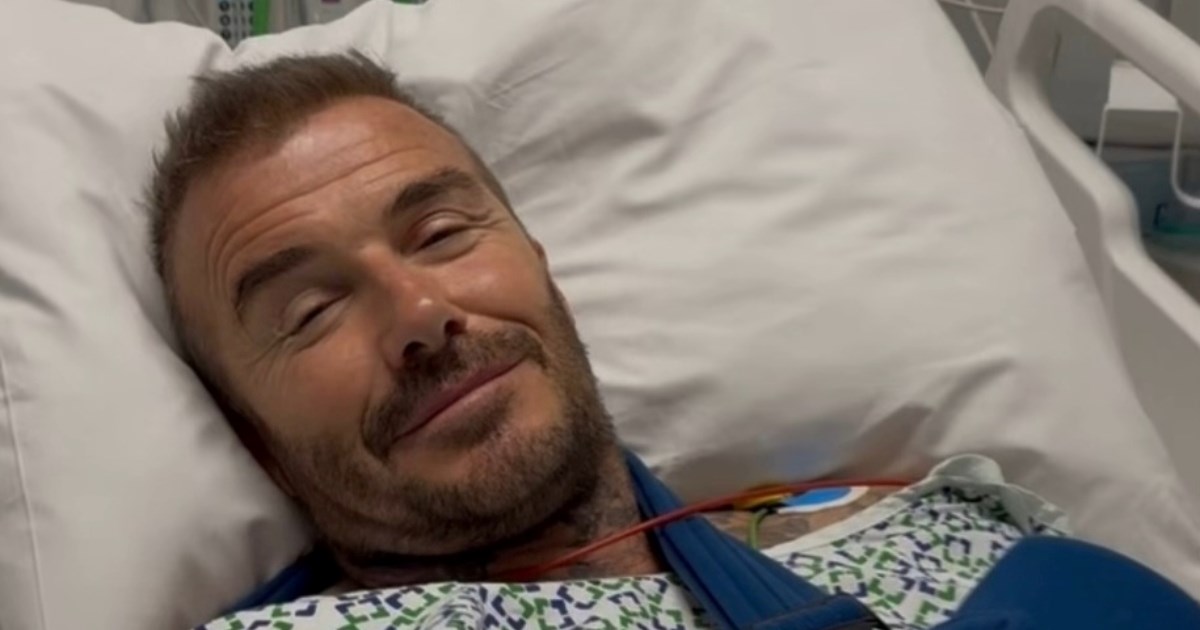 David Beckham završio u bolnici zbog operacije, Victoria podijelila fotke