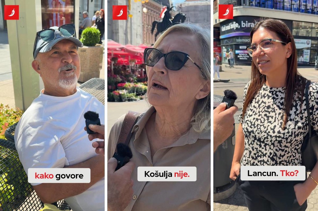 Pitali smo Zagrepčane značenje dalmatinskih riječi: "Prijateljica će me se odreći"