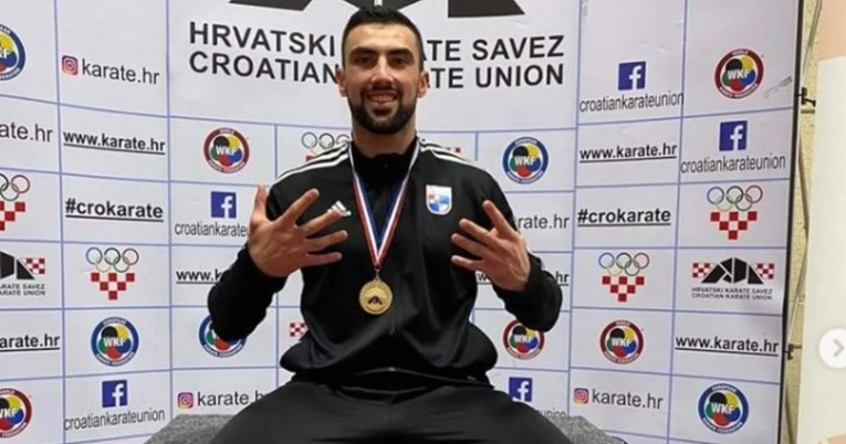 Čudesni Hrvat Anđelo Kvesić ozlijeđen osvojio europsku broncu u karateu