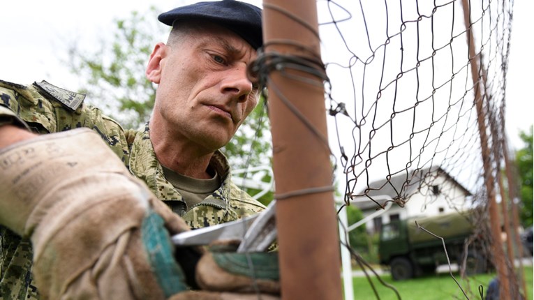 Hrvatska vojska pomogla u akciji čišćenja Dravske šume u Varaždinu