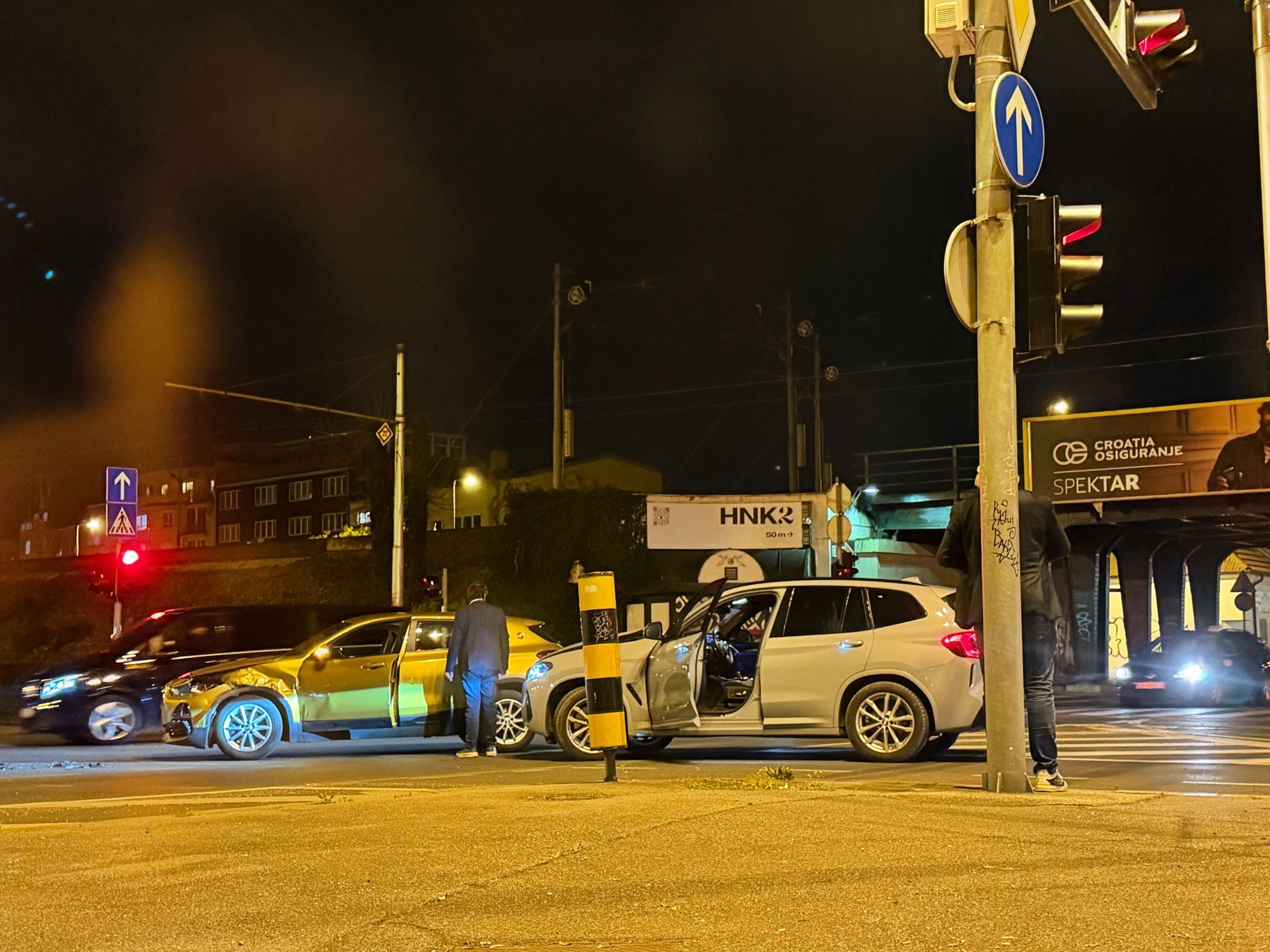 FOTO Sudar na prometnom križanju u Zagrebu